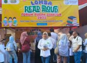 Lomba Read Aloud, Forum Puspa Meriahkan Hari Anak Nasional di Cianjur
