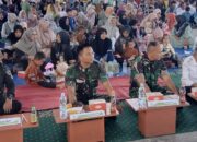 Babinsa Koramil Jatiwangi Hadiri Pentas Seni Santri Ponpes Darussalam di GOR Gemilang