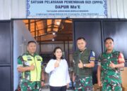 Dansatgas Kedaulatan Pangan Kodim 0617/Majalengka Tinjau Dapur SPPG di Majalengka