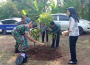Kodim 0617/Majalengka Dukung Penanaman Pohon Peringati Hari Lahir Kejaksaan RI ke-80
