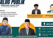 Dialog Publik: Keadilan Sosial sebagai Jembatan Profesi Hukum dan Ekonomi Syariah
