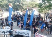 Karang Taruna Karang Baru Gelar Aksi di PT Taekyung Technology, Desak Prioritas Tenaga Kerja Lokal