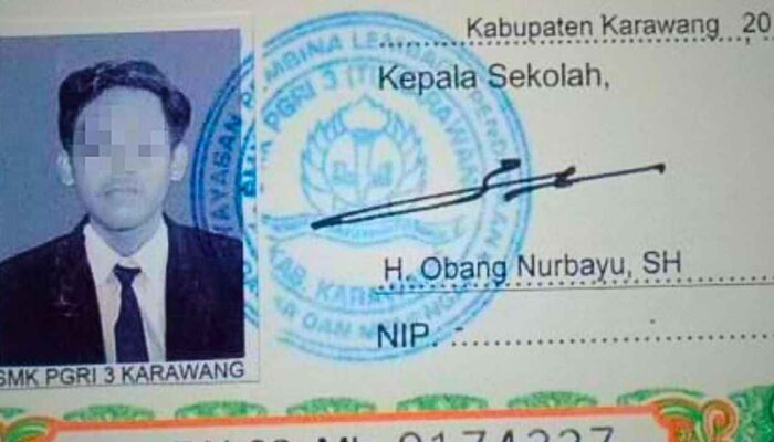 Terkait Dugaan Ijazah Hilang, Pihak Sekolah SMK PGRI 3 Karawang dan MKKS Bungkam