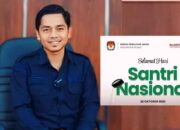 Ketua KPUD Kabupaten Bekasi Ali Rido, S.IP., M.IP Ucapkan Selamat Hari Santri Nasional