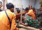 Aksi Heroik Babinsa Sumberjaya Bantu Evakuasi Kakek dan Cucu Tercebur Sumur, Satu Korban Meninggal Dunia
