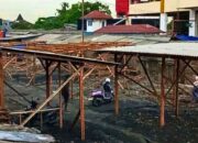 Pasca Kebakaran Hebat, Puluhan Lapak di Pasar Cikarang Mulai Dibangun Kembali