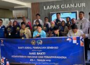 Lapas Cianjur Laksanakan Kegiatan Sosial dalam Rangka Hari Bakti Kemenimipas