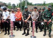 TNI Manunggal Membangun Desa ke-126 Kodim 0608/Cianjur Resmi Ditutup