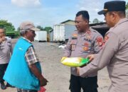 Polsek Cikarang Utara Laksanakan Kegiatan Baksos Jumat Berkah Bagikan Sembako