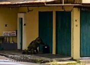 Benda Diduga Bom di Depan Gereja GKPS Kosambi Bandung