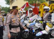 Polres Cianjur Gelar Apel Operasi Lilin Lodaya 2025, Siap Amankan Natal dan Tahun Baru