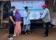 Baznas Cianjur Serahkan Rumah Layak Huni Kepada Warga Berpenghasilan Rendah