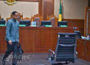 Sidang Perdana Kasus Dugaan Korupsi Pengadaan Laptop CDM Nadim Anwar Makarim