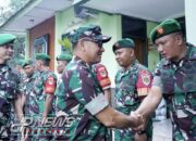 Danrem 063/Sunan Gunung Jati Kunjungi Kodim 0617/Majalengka, Tekankan Disiplin, Jiwa Korsa dan Pengabdian