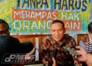Aliansi Intelektual Muda Gelar Unjuk Rasa di Diskoperindag Cianjur 