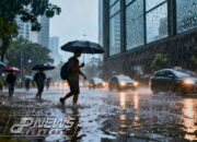 Hujan Deras Guyur Jakarta Sejak Malam, Banjir Melanda Sejumlah Wilayah Utara dan Timur