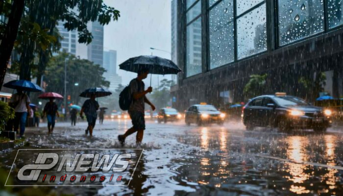 Hujan Deras Guyur Jakarta Sejak Malam, Banjir Melanda Sejumlah Wilayah Utara dan Timur