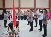 Polres Metro Bekasi Gelar Acara Serah Terima Jabatan di Gedung Promoter