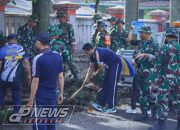 Kasdim Majalengka Hadiri Geber Jumat Forkopimda di Pasar Cigasong, Kodim Dukung Lingkungan Bersih