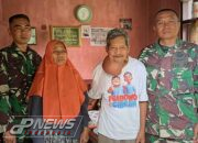Peduli Kemanusiaan, Satgas TMMD ke-127 Kodim 0617/Majalengka Datangi Rumah Penderita Gondok