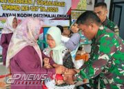 Sinergi Puskesmas dan TNI, Penyuluhan Pencegahan Stunting di Sindangwangi Disertai Pembagian Makanan Tambahan Gratis