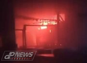 Kebakaran Landa Pasar Rebo Purwakarta Saat Warga Bersiap Menyajikan Santap Sahur