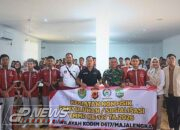 Sayangi Generasi Muda, Satgas TMMD ke-127 Kodim 0617/Majalengka Sosialisasikan Bahaya Narkoba dan Judi Online di SMK Karnas