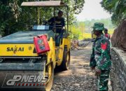 Terjunkan Alat Berat! H-1 Penutupan, Satgas TMMD 127 Kodim 0617/Majalengka Ngebut Padatkan Jalan