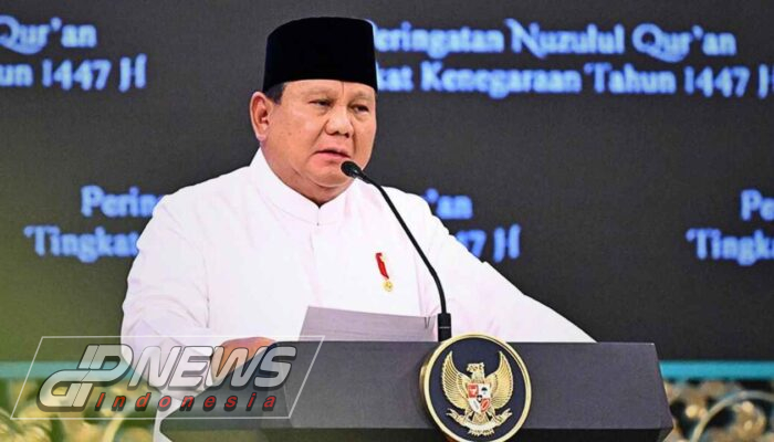 Presiden Prabowo Subianto Ajak Jadikan Al-Qur’an Sumber Persatuan dan Perdamaian di Peringatan Nuzulul Qur’an