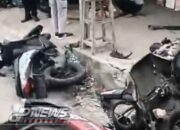 Mobil Tabrak Dua Motor di Puncak, Satu Orang Meninggal Dunia