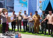 Dandim Majalengka Tinjau Pospam Lebaran dan Imbau Pemudik Waspada Cuaca Ekstrem