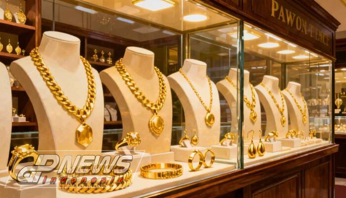 Harga Emas di Pegadaian Kompak Mengalami Penurunan