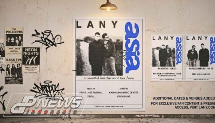 LANY Umumkan Soft World Tour 2026, Siap Gelar Konser di Berbagai Negara Asia dan Australia