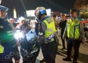 Polres Cianjur Gelar Razia Knalpot Brong di Malam Takbiran, Ciptakan Kondusif di Hari Raya Idul Fitri