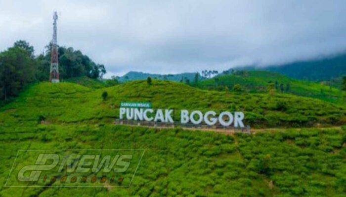 Kawasan Wisata Puncak Bogor Masih Diserbu Wisatawan