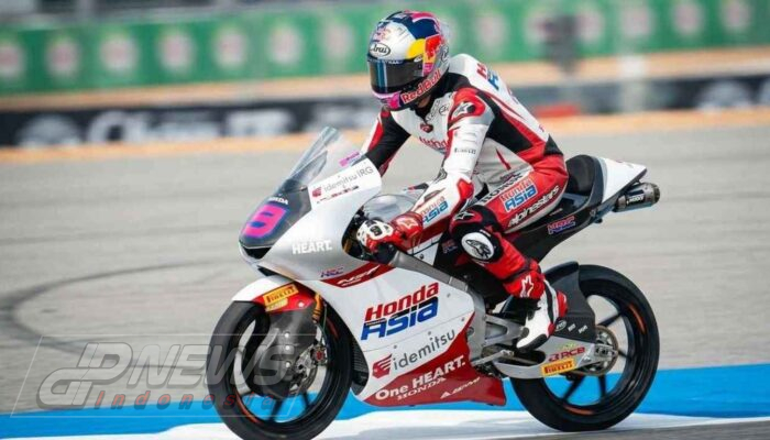 Veda Ega Pratama Tersingkir Akibat Crash di Moto3 GP Amerika 2026