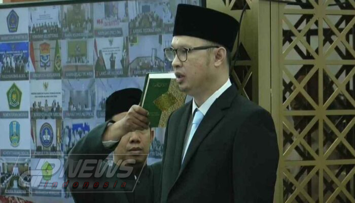 Hendarsam Marantoko Resmi Dilantik Direktur Jenderal Kemenimipas