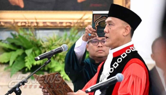 Liliek Prisbawono Adi Resmi Dilantik sebagai Hakim Mahkamah Konstitusi Gantikan Anwar Usman