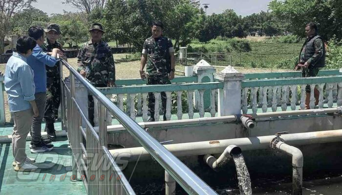 Satgas Citarum Harum Sektor 6 Lakukan Pengecekan IPAL di PT. Pou Yen Indonesia, Hasilnya Air Jernih dan PH Normal