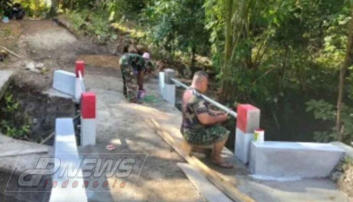 Pembangunan Jembatan Perintis Garuda di Kalongan Selatan Segera Beroperasi
