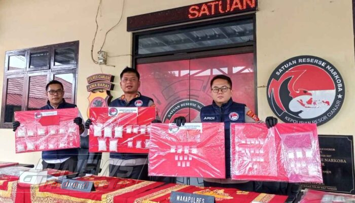Polisi Cianjur Gagalkan Peredaran 648,75 Gram Sabu Senilai Rp 1 Miliar, Selamatkan 100.000 Jiwa dari Jeratan Narkoba
