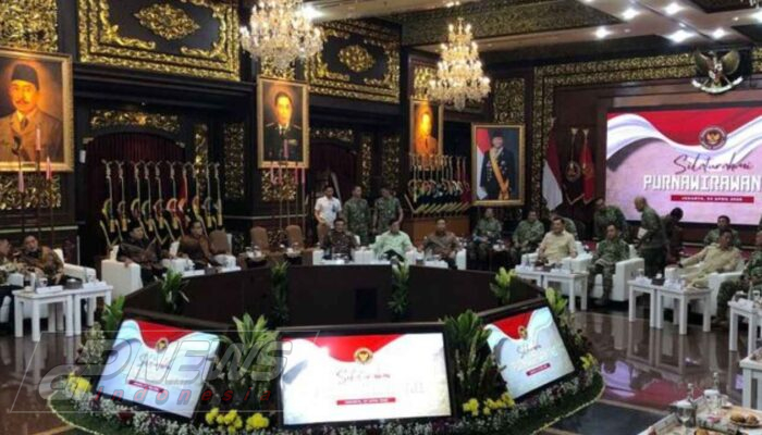 Menhan Sjafrie Sjamsoeddin Gelar Silaturahmi dengan Purnawirawan TNI, Bahas Kebijakan Pertahanan Nasional