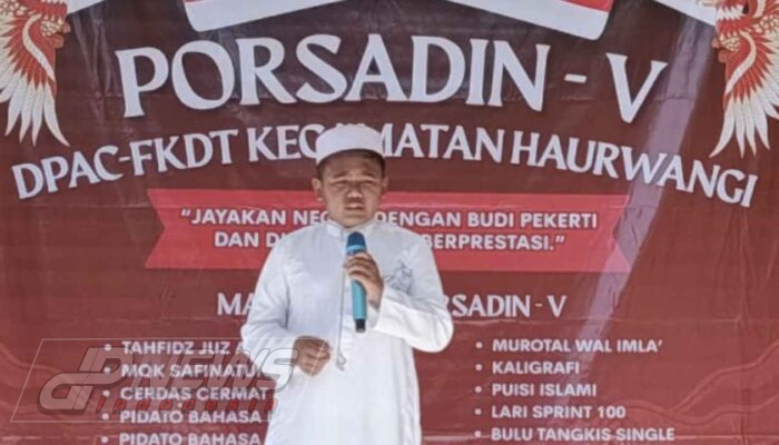Desa Haurwangi Gelar PORSADIN V DPAC FKDT Kecamatan Haurwangi