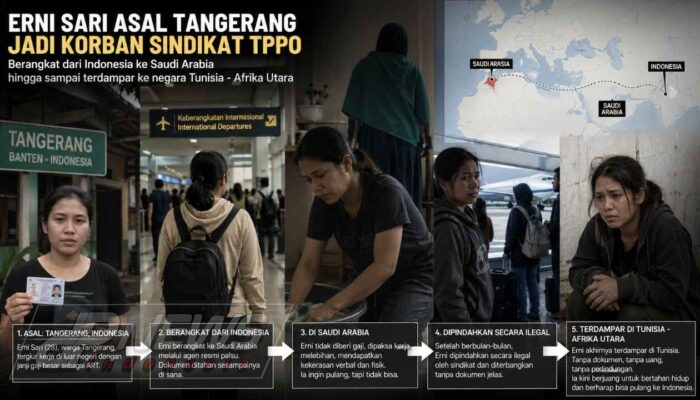 Erni Sari PMI Asal Tangerang Menjadi Korban Sindikat Ilegal TPPO hingga ke Tunisia