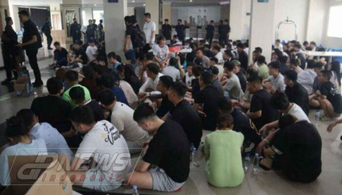 Imigrasi Batam Amankan 210 WNA Terduga Pelaku Penipuan Investasi Daring