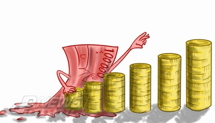 Rupiah Melemah Tembus Rp 17.600 per Dolar AS pada Jumat Pagi