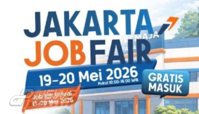Jakarta Job Fair 2026 Digelar Dua Hari, 42 Perusahaan Tawarkan Ribuan Lowongan Kerja