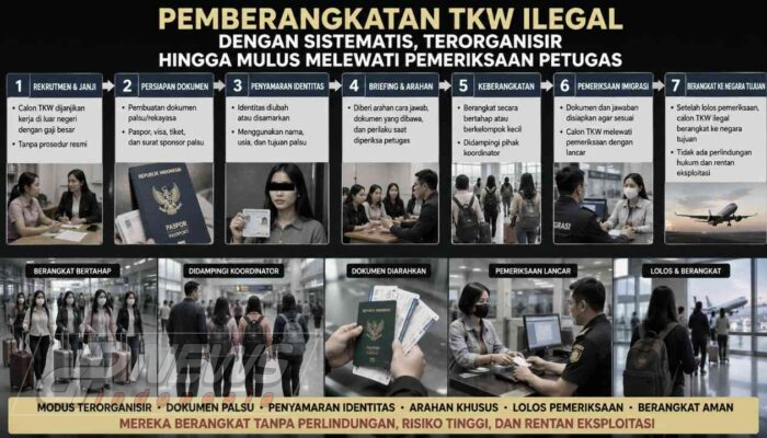 Pelanggaran Administratif Bertransformasi Menjadi Tindak Pidana Perdagangan Orang