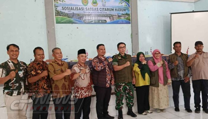 Satgas Citarum Harum Sosialisasikan Pengelolaan Limbah SPPG kecamatan Haurwangi Cianjur