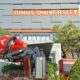 Kebakaran di Auditorium Lantai 5 Kampus BINUS Anggrek Jakarta Barat